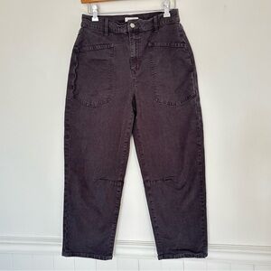 Evereve Cora Barrel Jeans Women’s 27 x 24.5 Inseam High Rise *J10